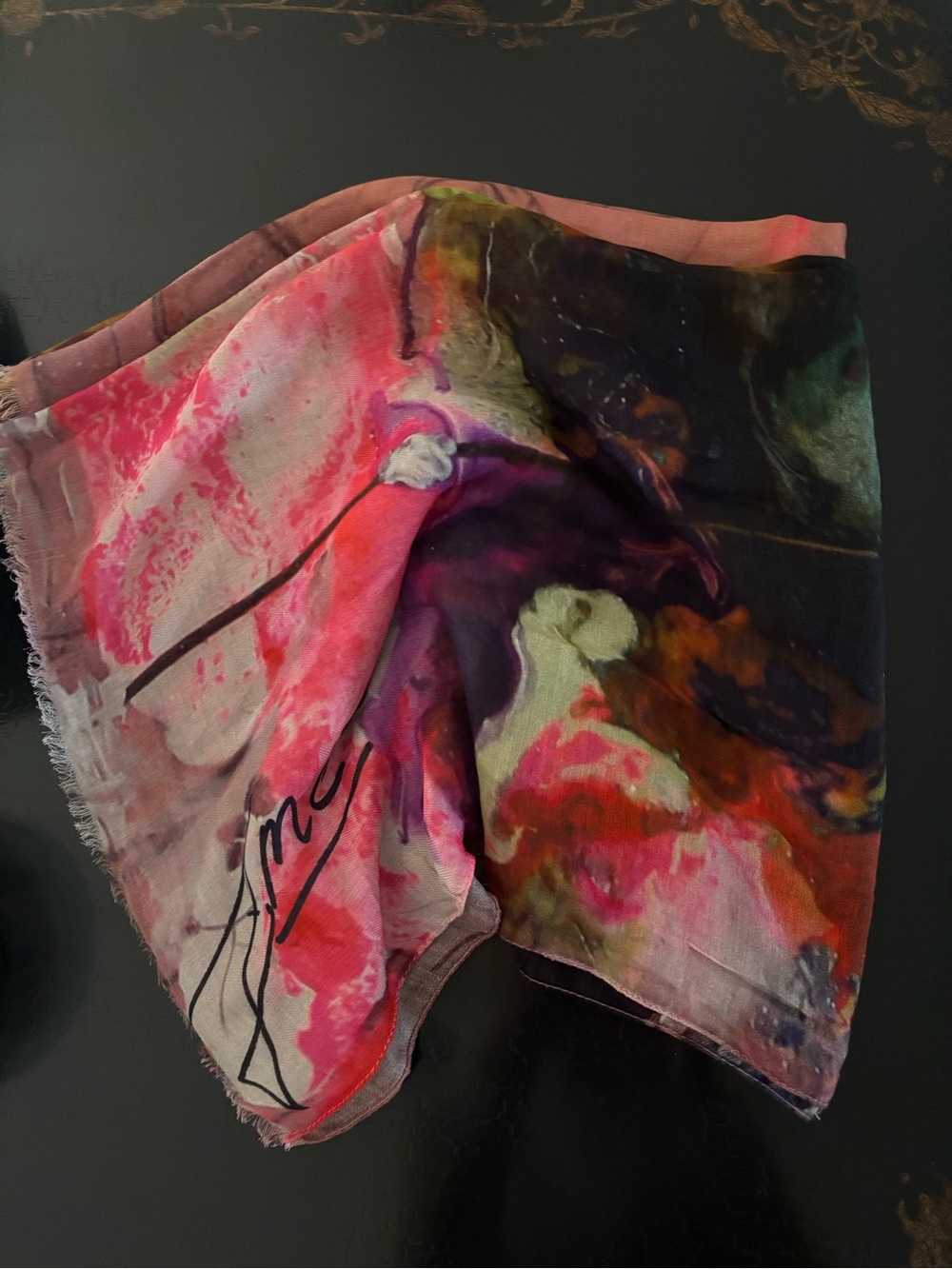 Rozendove Scarf by artist Jennifer McClish - Picture 5 of 5